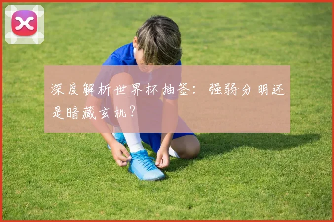 深度解析世界杯抽签：强弱分明还是暗藏玄机？